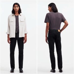 Madewell Slim Jeans Black Men’s Size 34x30 NWT Basic Capsule Wardrobe Staple